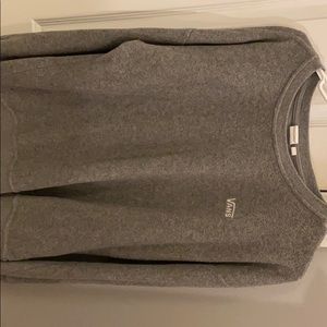Gray vans crewneck